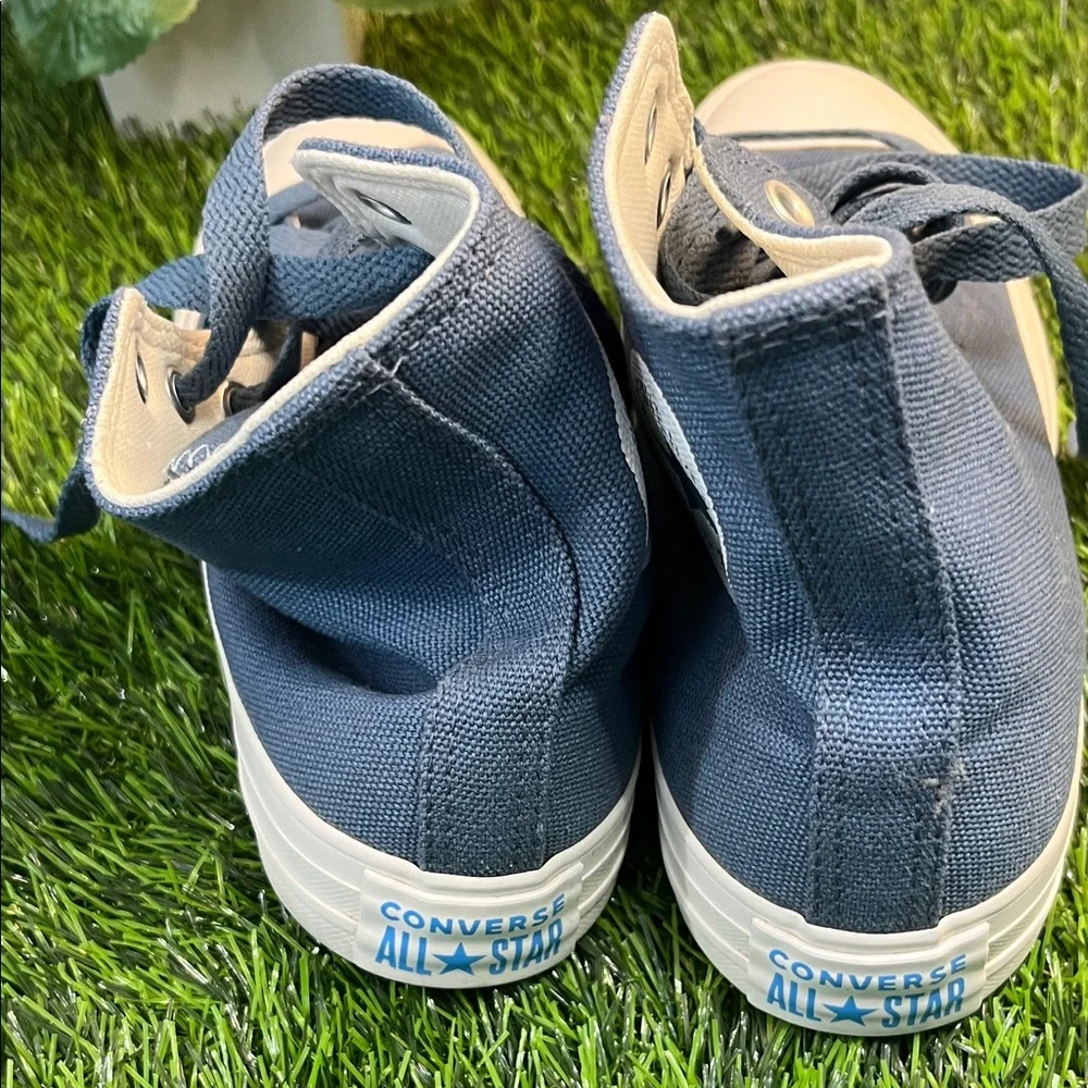 Converse Women’s Blue High Top Canvas Sneakers
